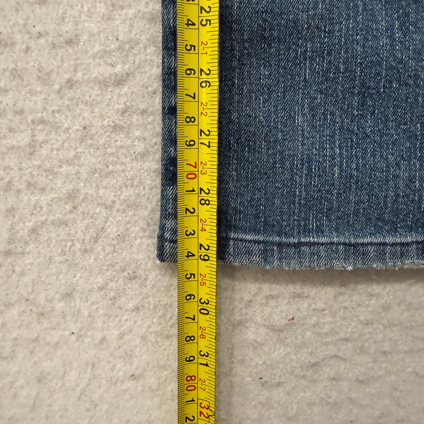 Vintage Lucky Brand Dungarees Men's Blue Flared Leg Denim Jeans Classic - W33