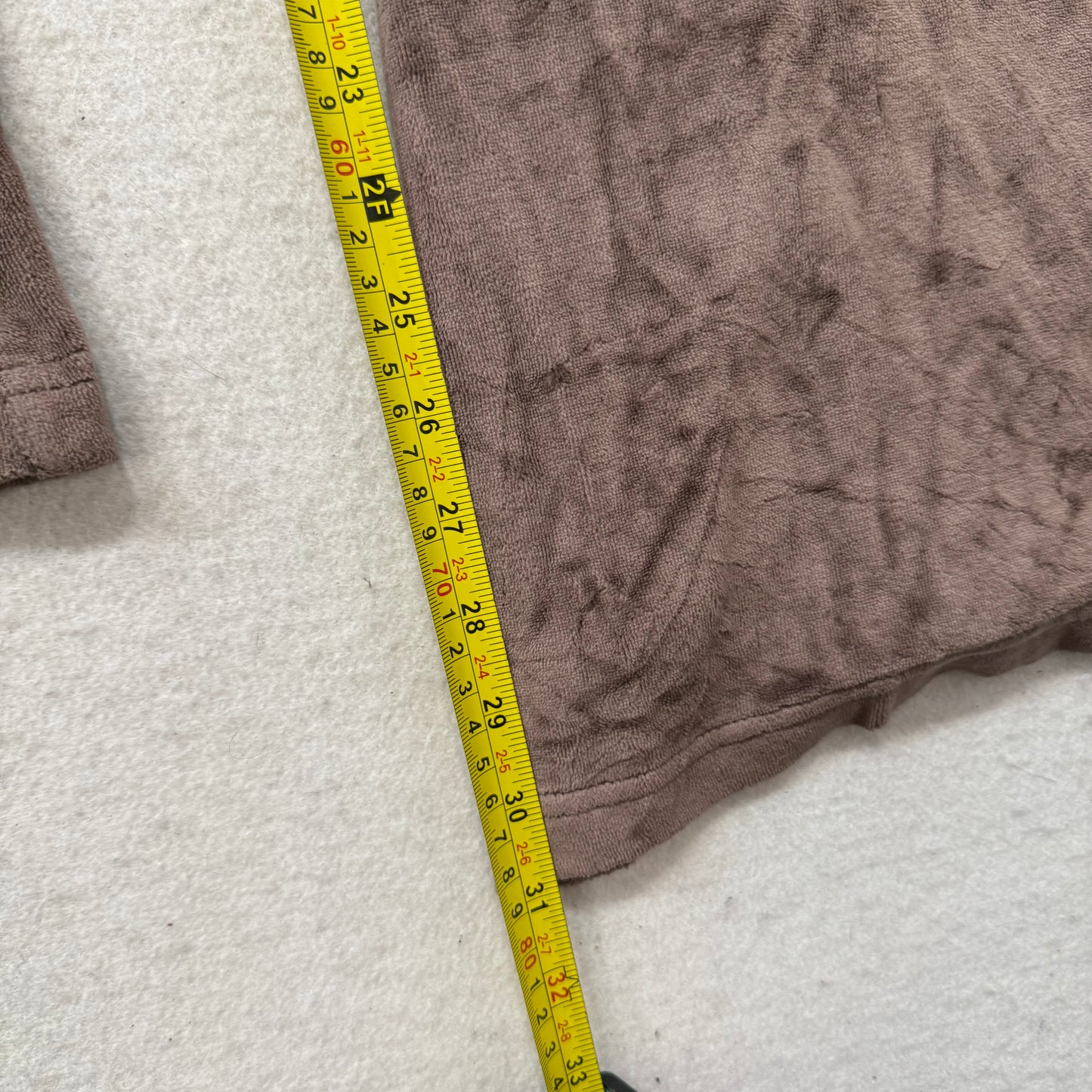 Vintage Juicy Couture Women's Brown Velour Flared Track Pant Bell Bottom Size S