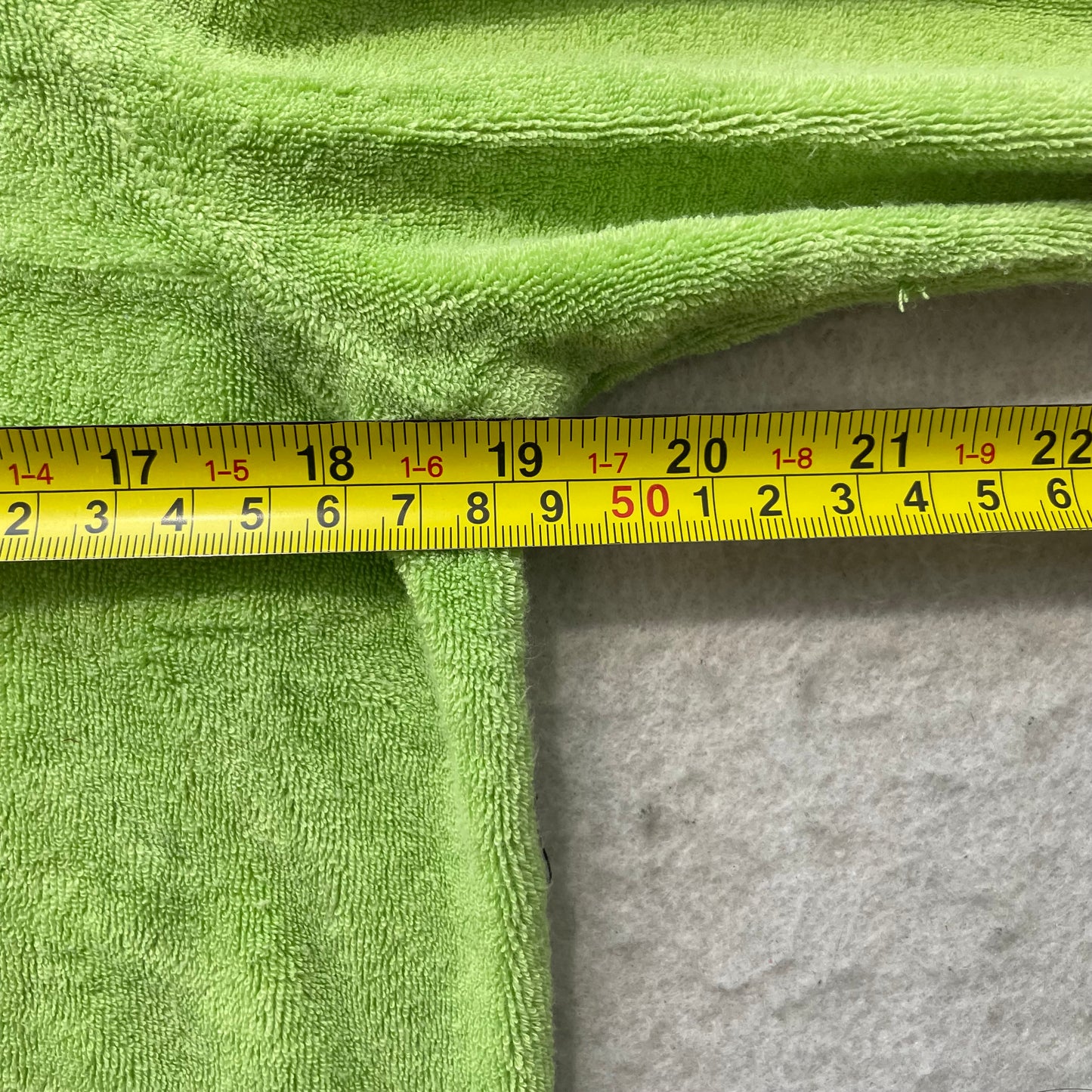 Juicy Couture Women's Lime Green Terry Cloth Zip-Up Hoodie Loungewear Y2k Size M
