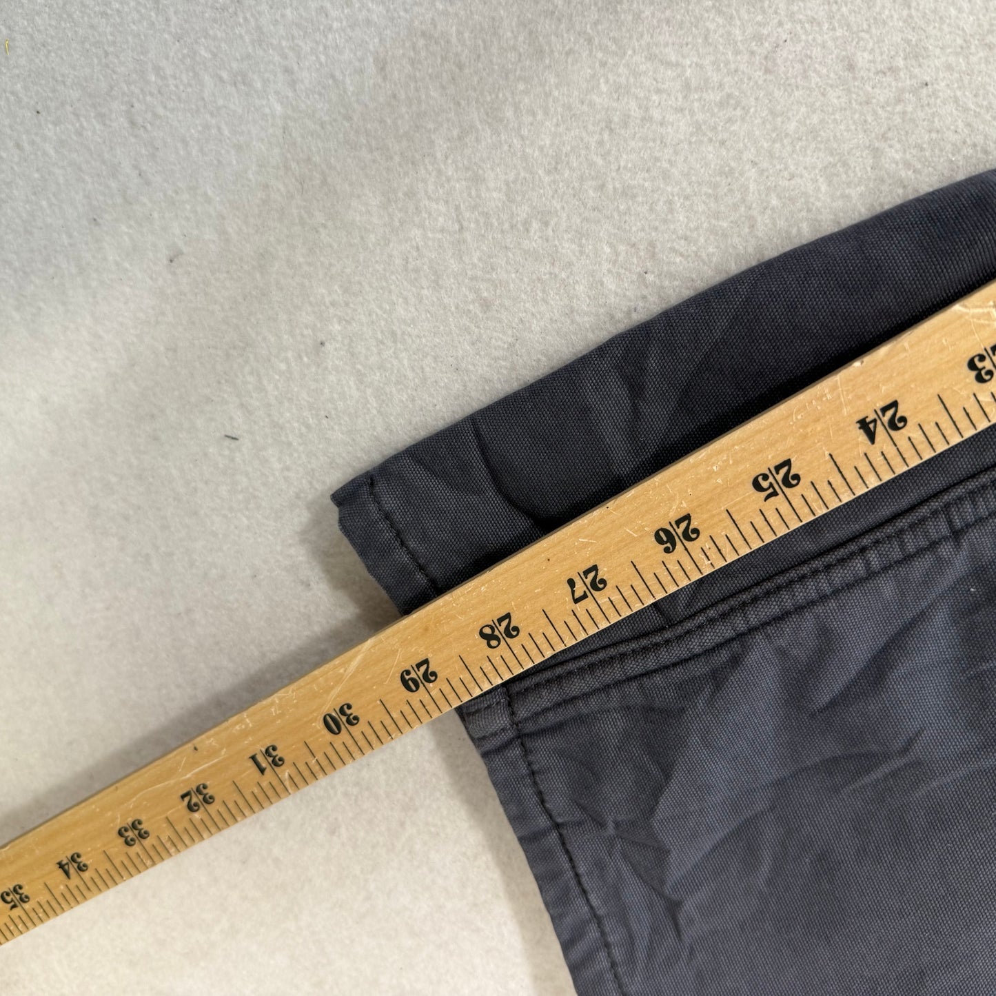 Carhartt Dark Gray Loose Fit Cargo Work Pants Utility Pockets Size 8 Short
