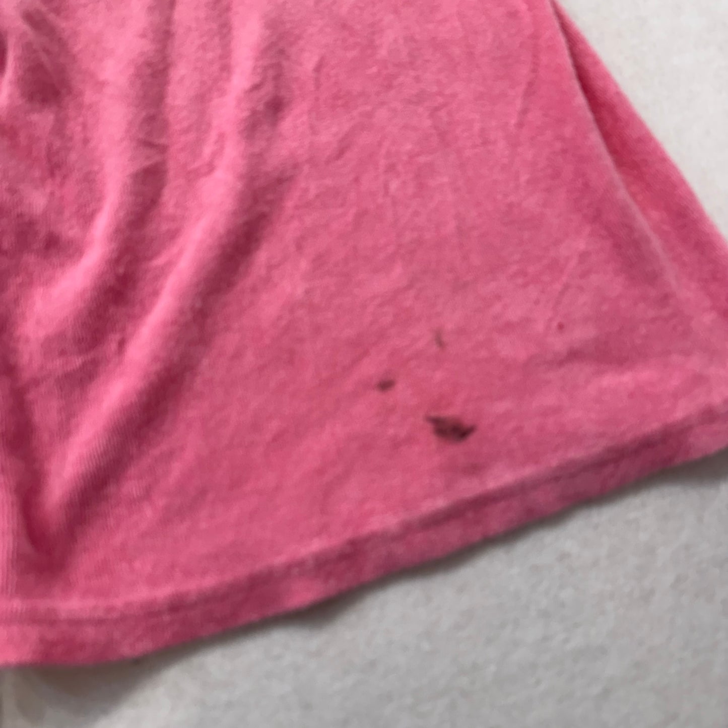 Vintage Juicy Couture pink terry cloth flare capri pants size L