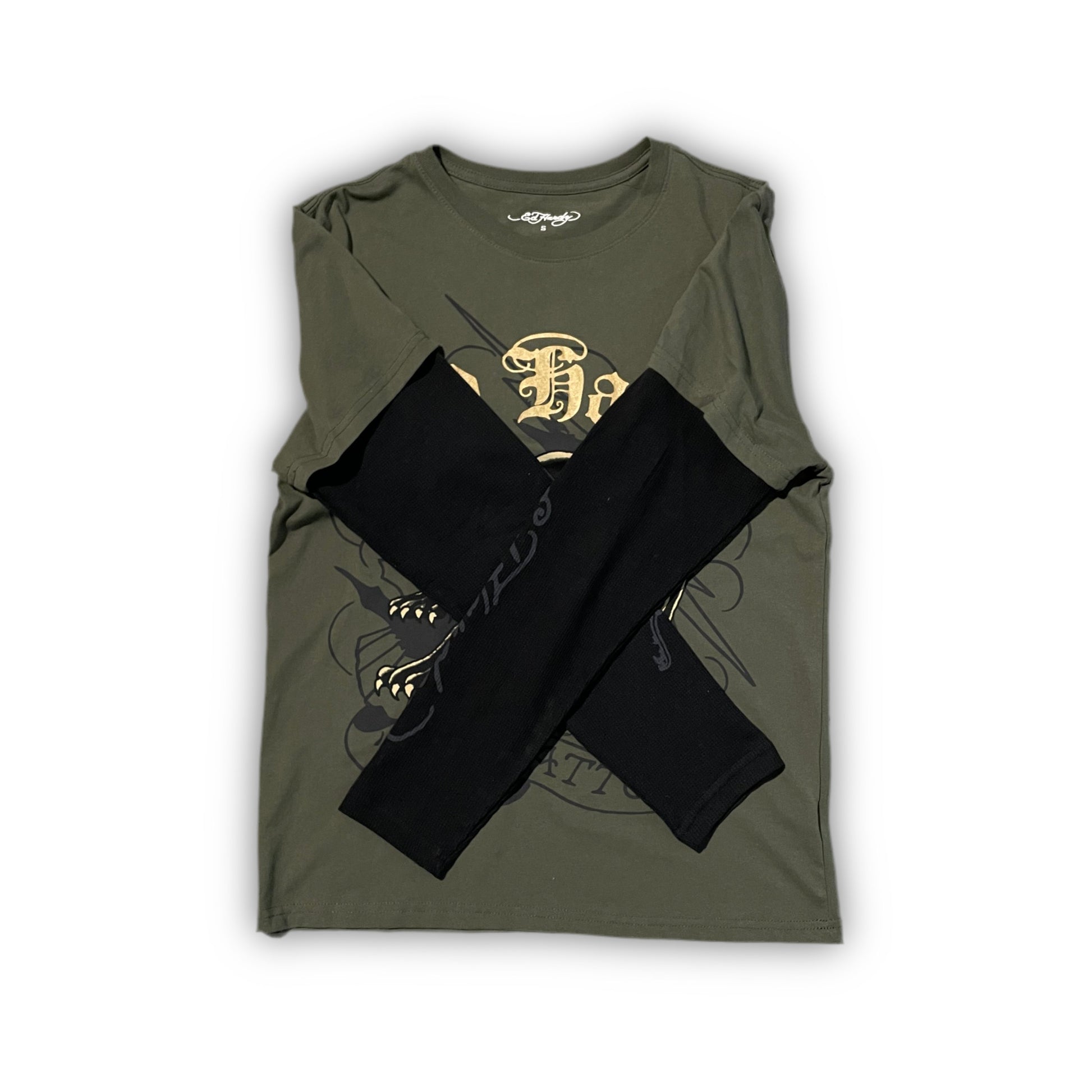 Ed Hardy “Panther” Thermal Tee - Clean Curriculums 