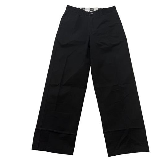 County FB Black Baggy Wide Leg Dress Pants High Rise Relaxed Fit Size 32 x 32