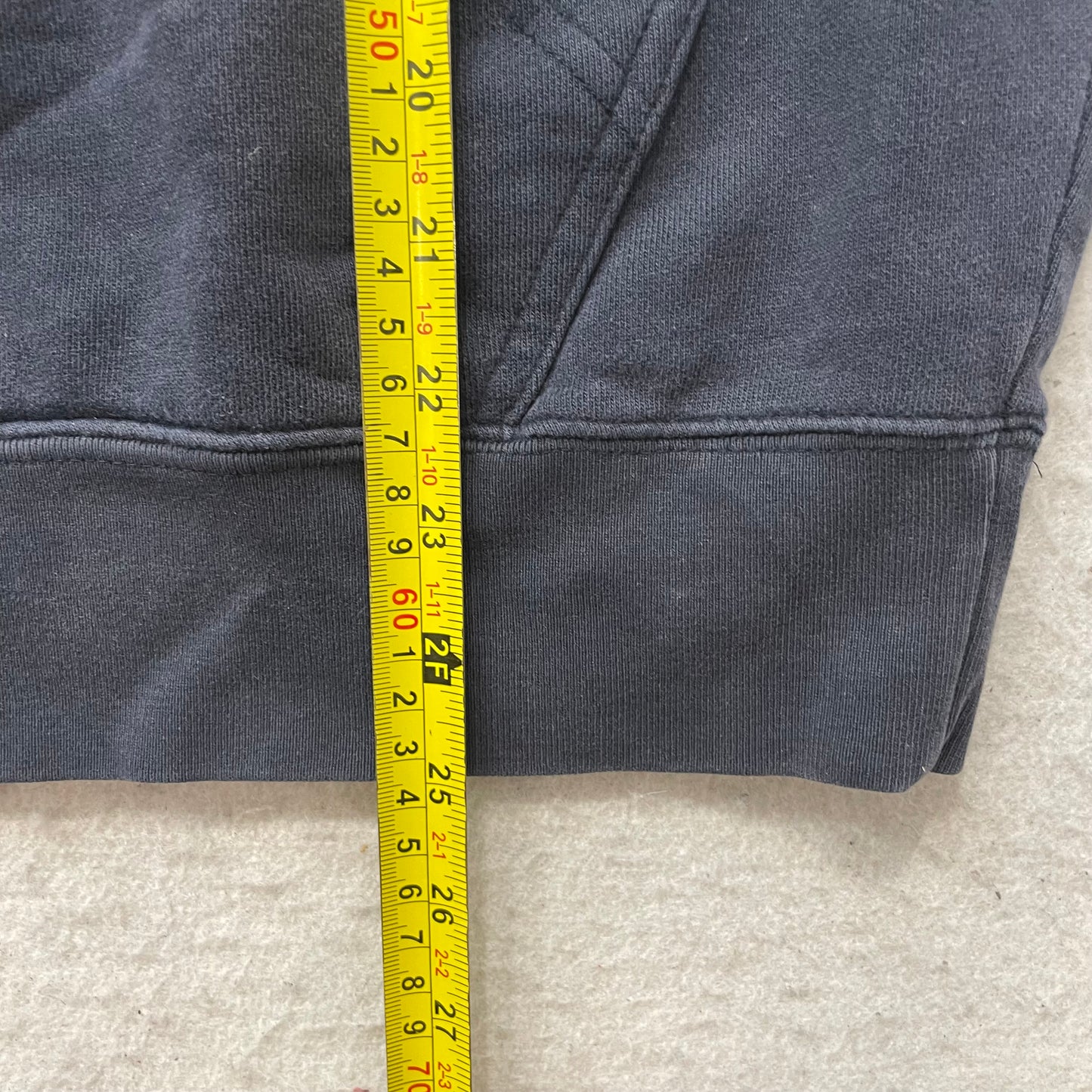 Aeropostale Men's Navy Blue Pullover Hoodie Graphic Drawstring Pockets Size M