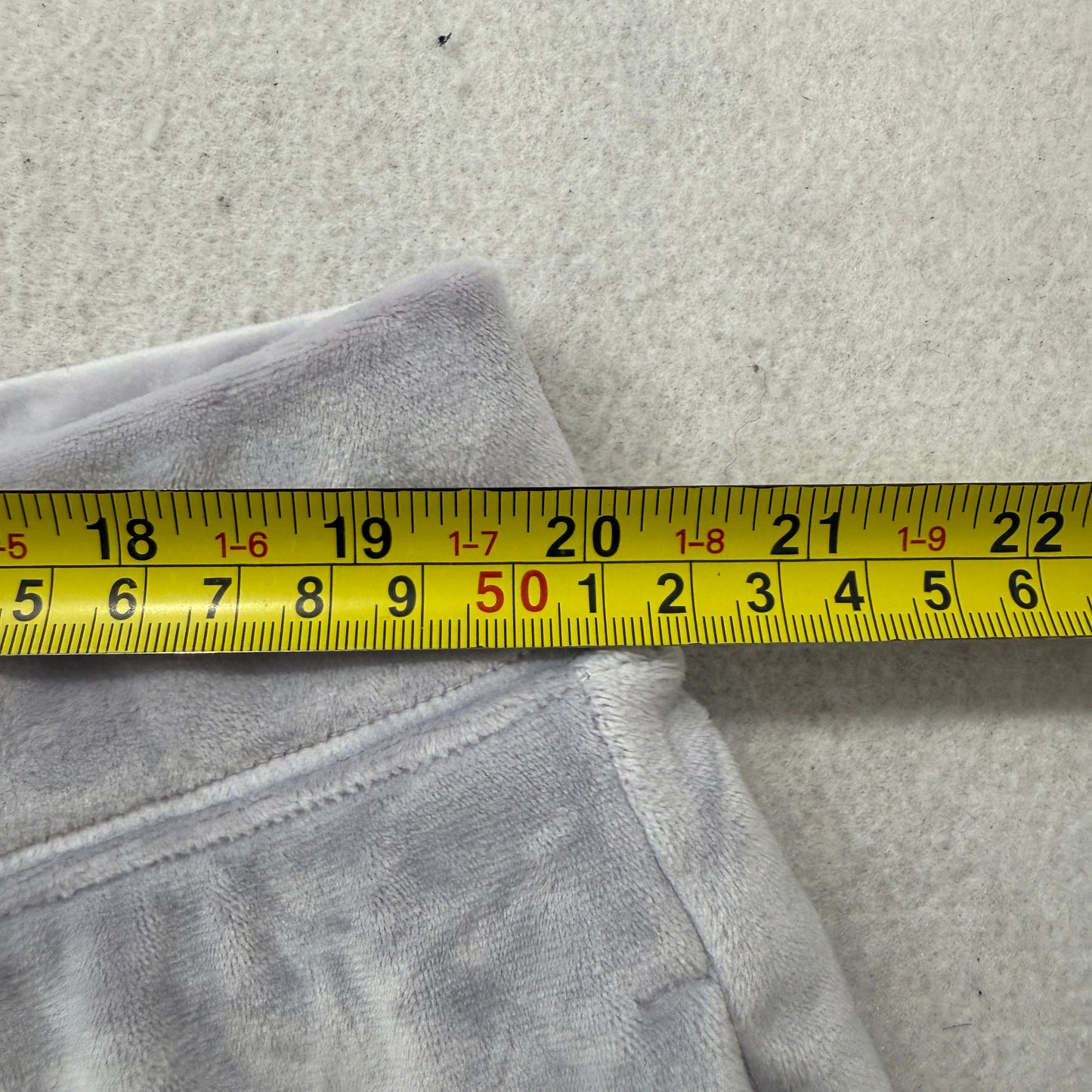 Victoria's Secret PINK Womens Grey Velour Sweatpants Tapered Leg Casual Size XXL