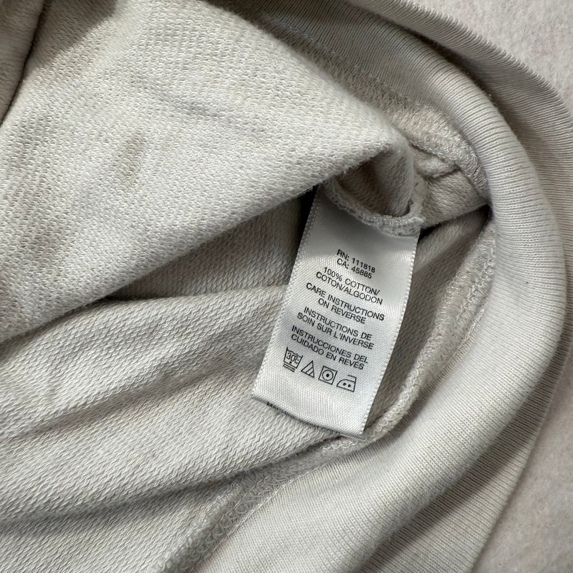 RARE CROSS ZIPPER HIDDEN HOODIE Micheal Kors ZIP UP JACKET size L - Clean Curriculums 