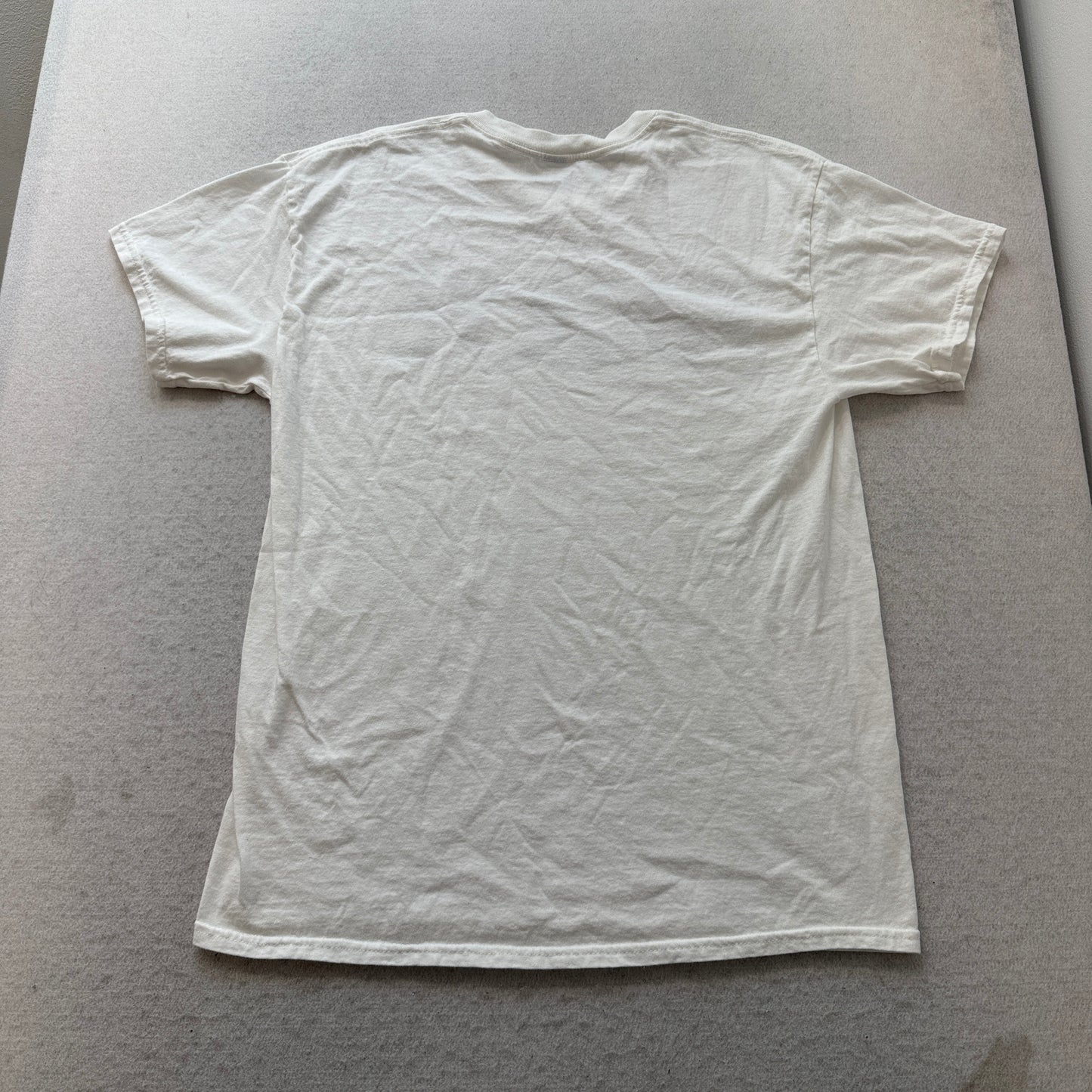 Fuck Ye T-Shirt Men's White Graphic Casual Tee Short Sleeve Streetwear Size M