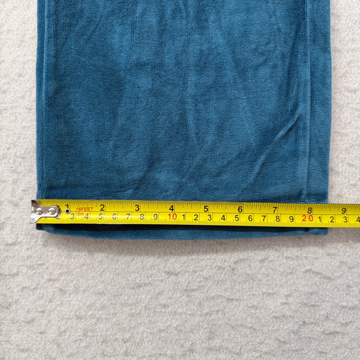 Vintage Juicy Couture Womens Teal Blue Velour Tracksuit Set Hoodie & Pant Size S