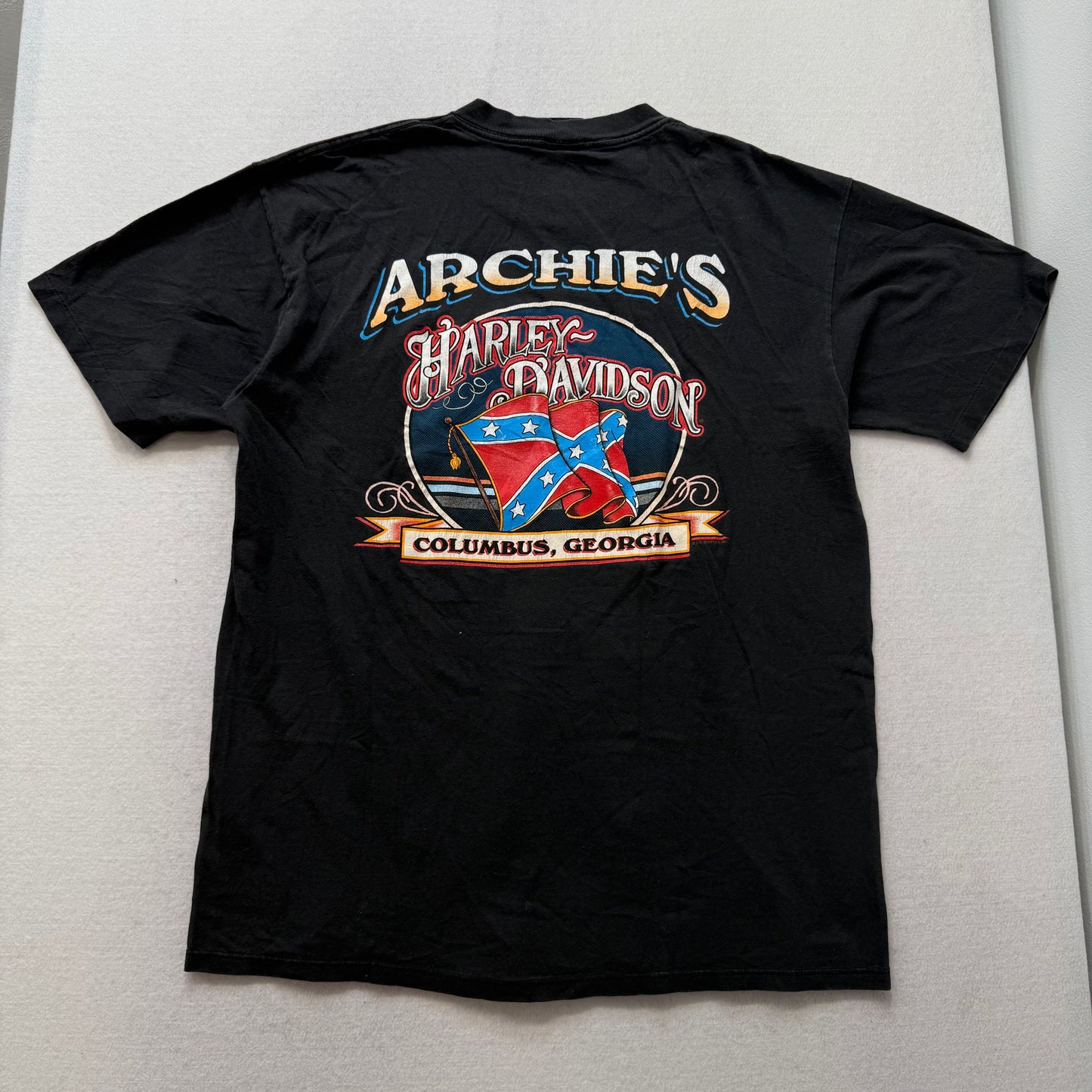 Harley-Davidson black pocket tee with back graphic size XXL
