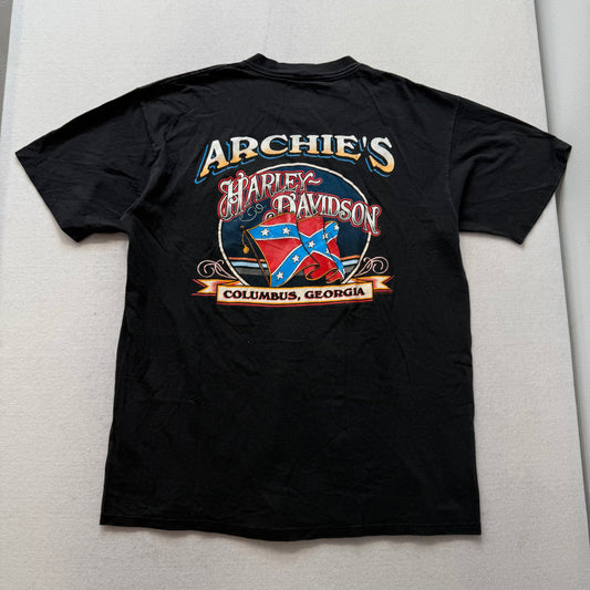 Harley-Davidson black pocket tee with back graphic size XXL