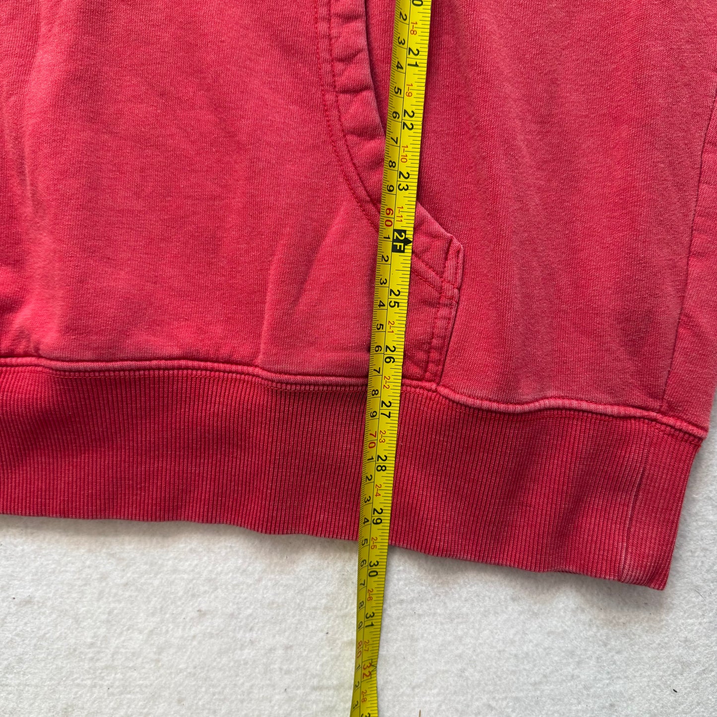 Homage St. Louis Cardinals Men Red Cotton Pullover Hoodie Kangaroo Pocket Size M