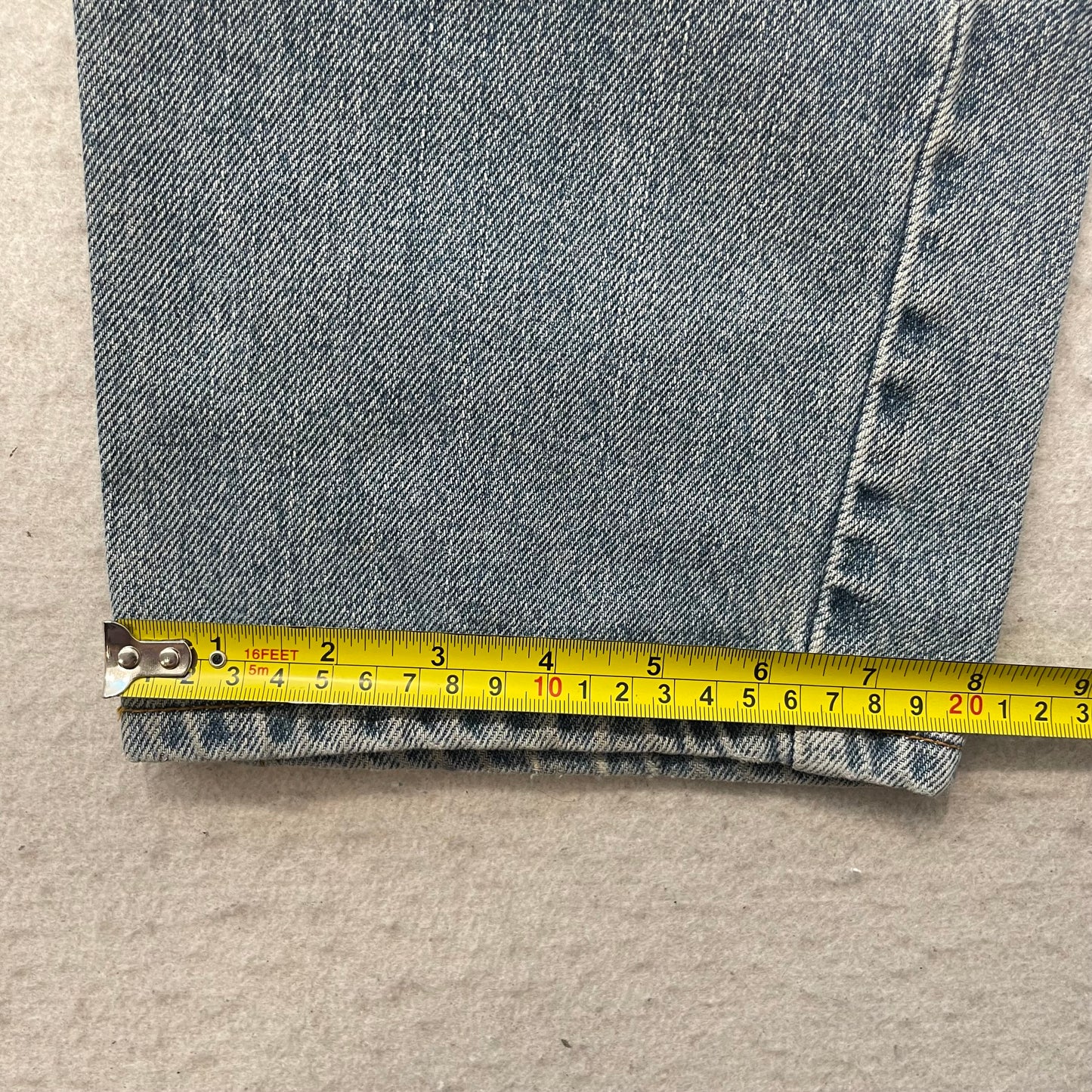 Levi's 550 Men's Blue Denim Straight Baggy Jeans Mid Rise Relaxed Fit Size 32x30