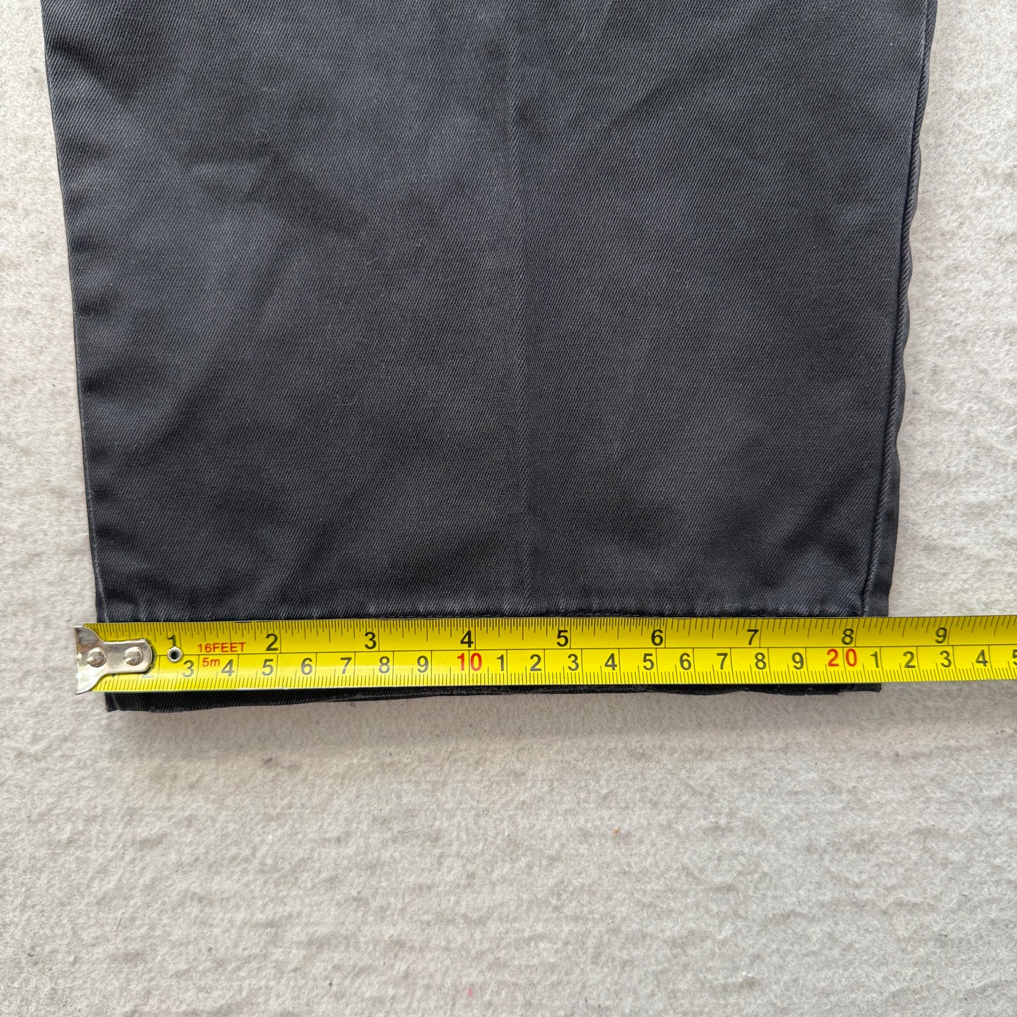 Dockers Flex Comfort Men's Black Flat Front Straight Fit Chino Pants Size W37