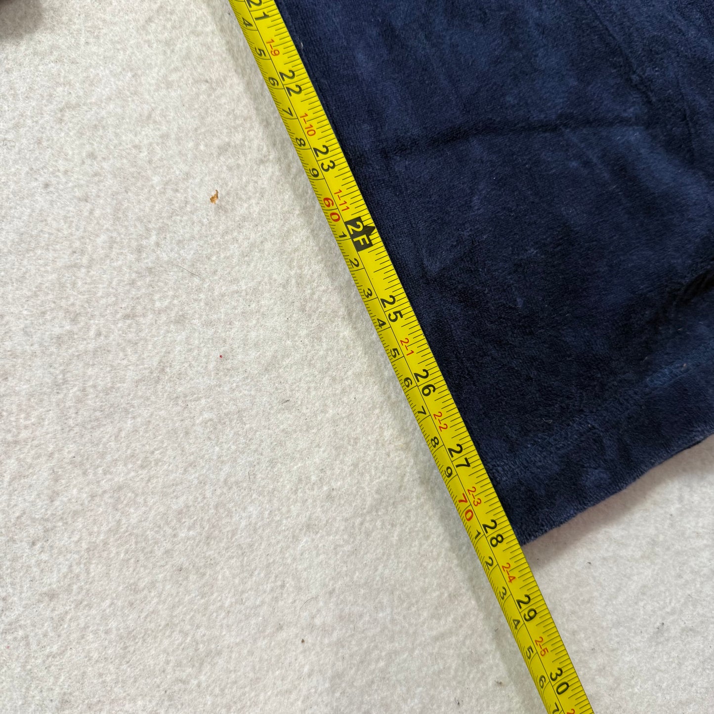 Juicy Couture Women's Midnight Navy Velour Flared Track Pants Loungewear Size M