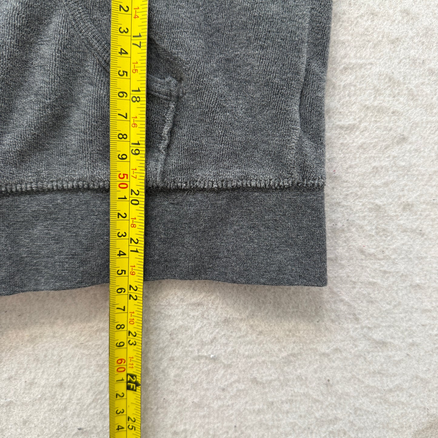 Juicy Couture Women's Charcoal Grey Velour Zip-Up Hoodie Pockets Casual Size M