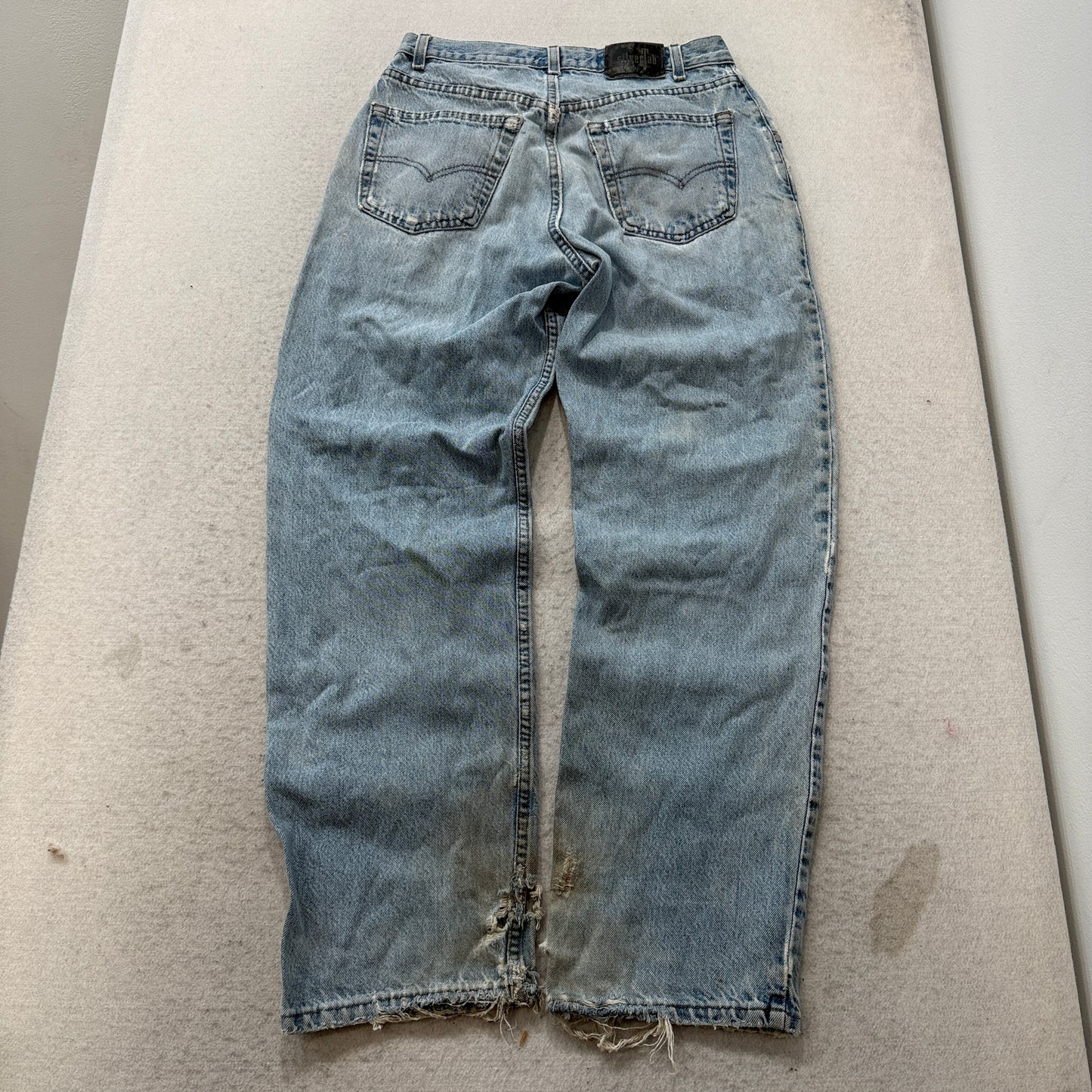Vintage Levi's SilverTab Men's Blue Denim Jeans Pocket Straight-Relaxed Size W30