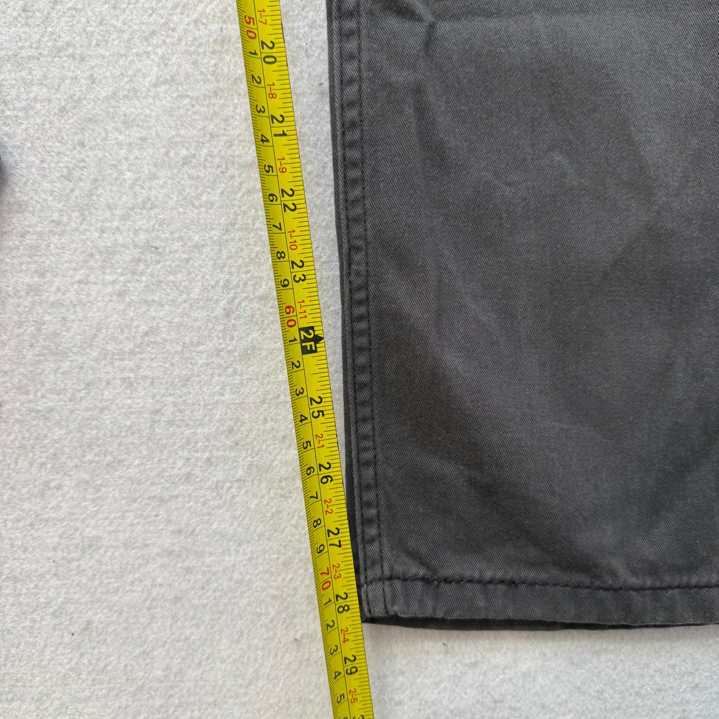 Levi's Strauss & Co. 514 Men's Charcoal Wide Leg Denim Jeans Zip-Fly Size 36x29