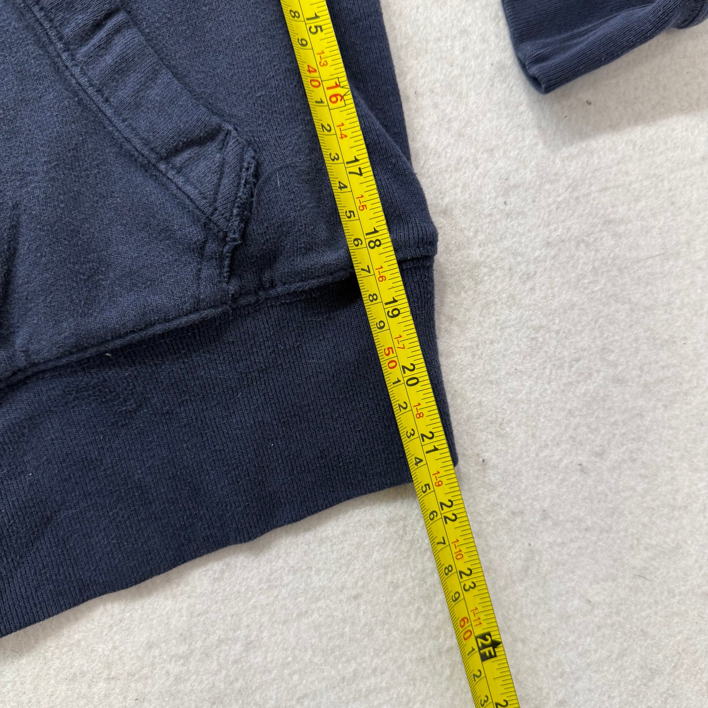 Abercrombie & Fitch Co. Mens Navy Full Zip Fleece Hoodie Loungewear Logo Size XS