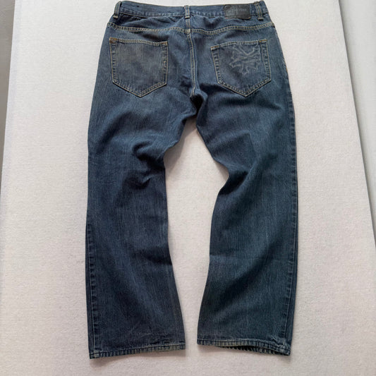 Zoo York dark blue denim jeans size 34