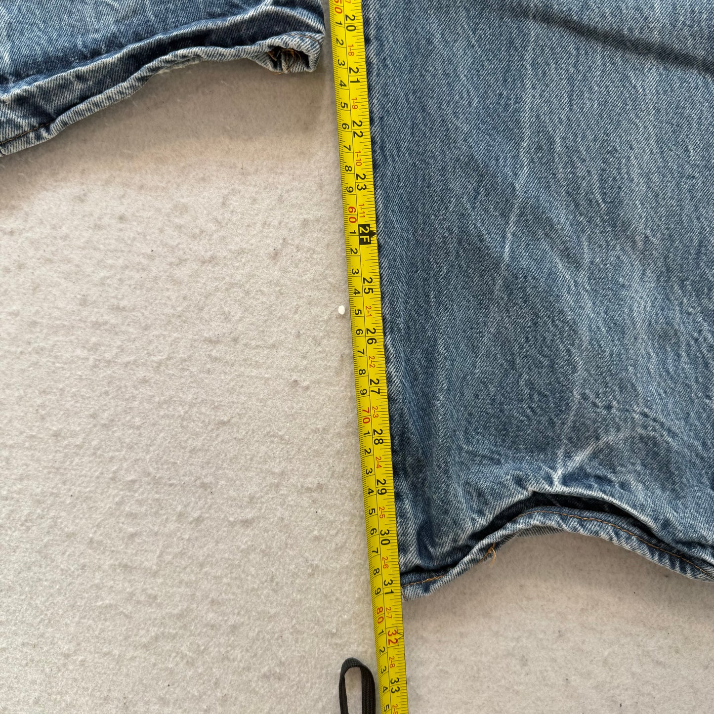 Levi's 501 Classic Original Fit Men's Blue Denim Jeans Button Fly Size 38x34
