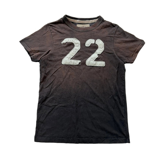 Hollister California Brown “22” Graphic Tee Short Sleeve Size L